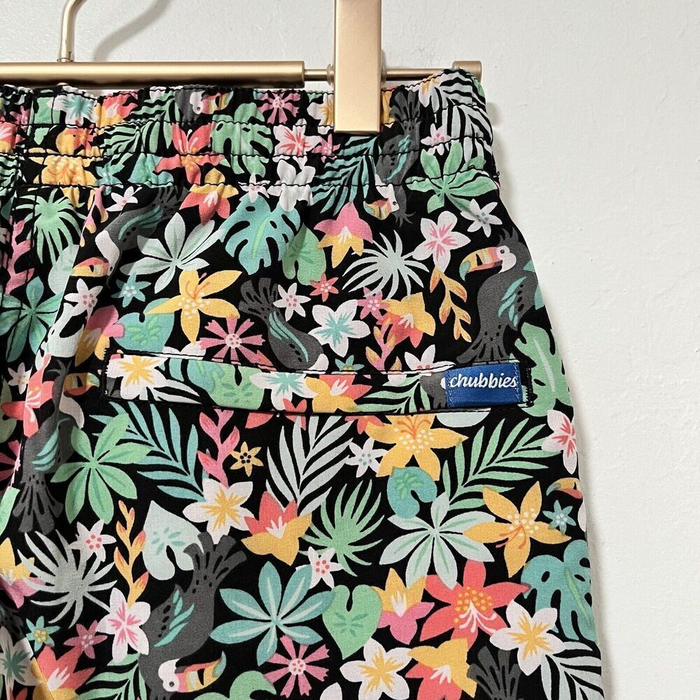 Chubbies The Bloomerangs 7" Swim Trunks Size S Bl… - image 5